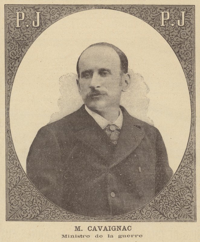 Godefroy Cavaignac，法国战争部长 作者 法语学校