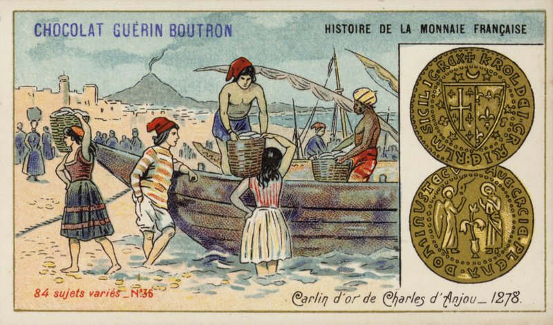 Gold carlin of Charles of Anjou 作者 法语学校