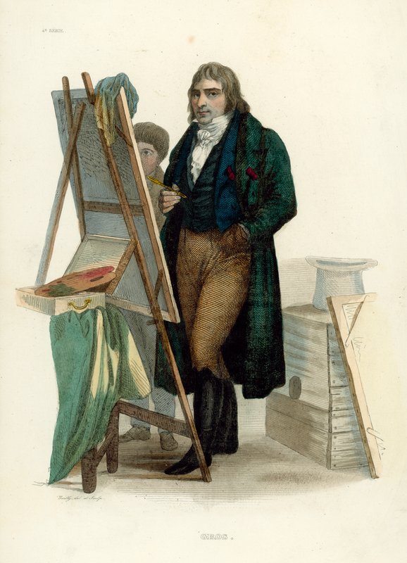 Gros (coloured engraving) 作者 法语学校