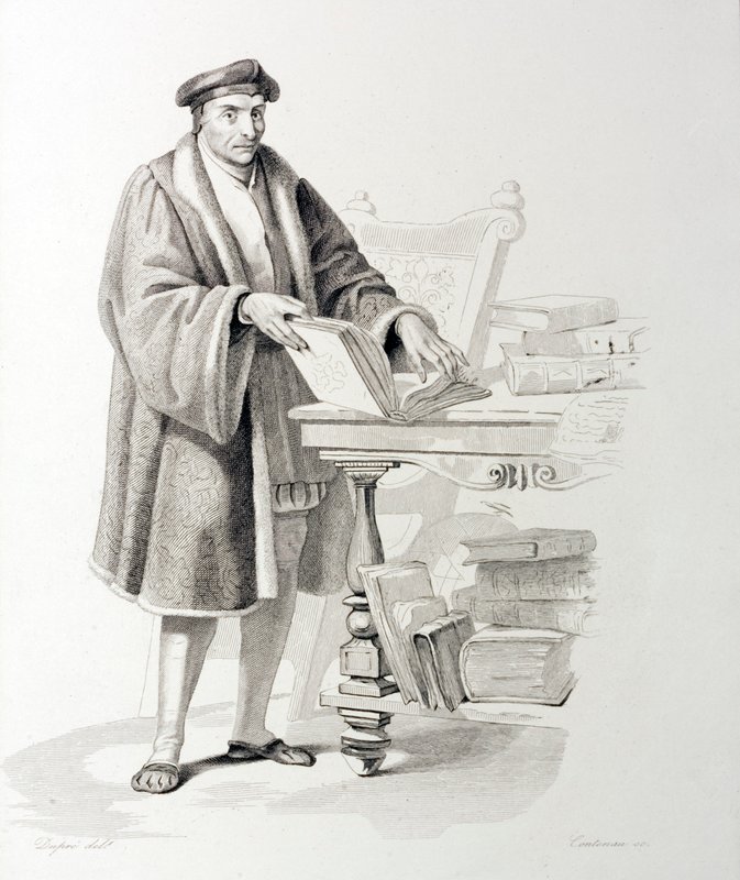 Guillaume Bude (1467-1540), French scholar and humanist philosopher (engraving) 作者 法语学校