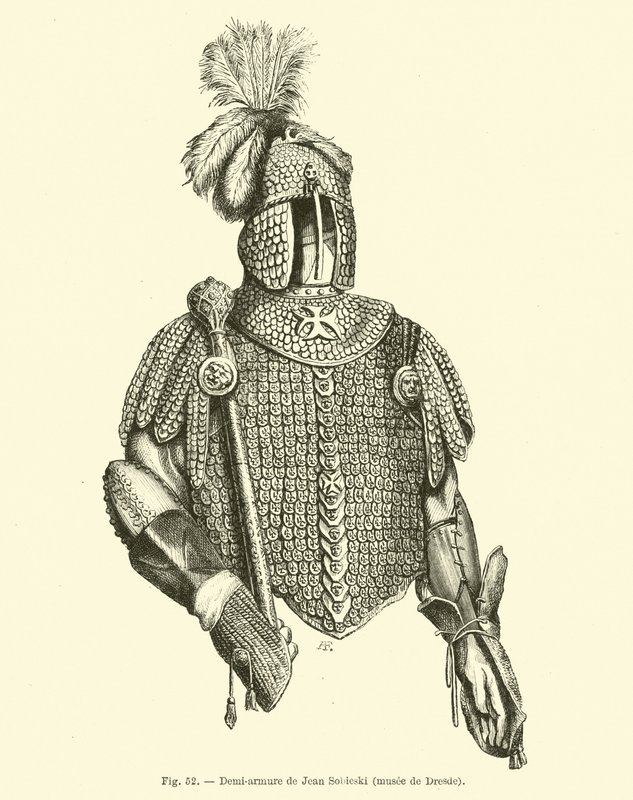 John III Sobieski的半盔甲 作者 法语学校