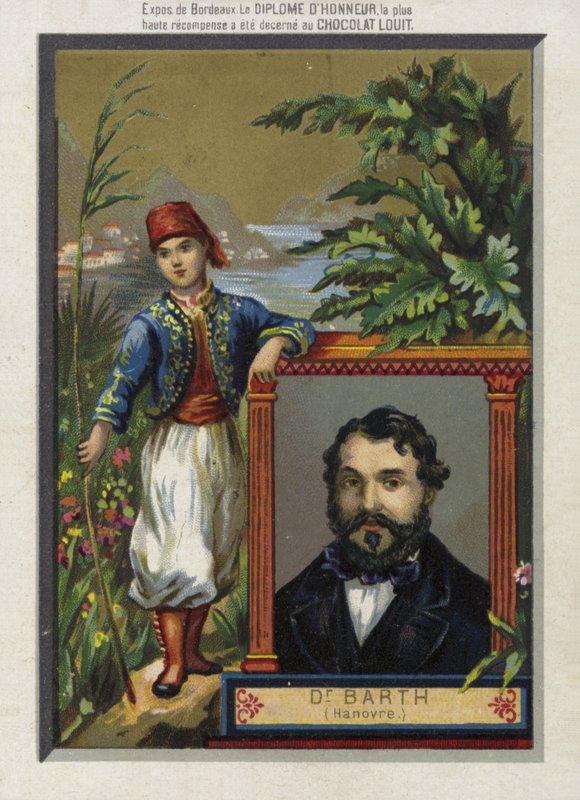 Heinrich Barth，德国探险家 作者 法语学校