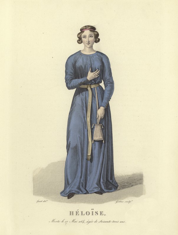 Heloise dArgenteuil，法国修女，学者和修女 作者 法语学校
