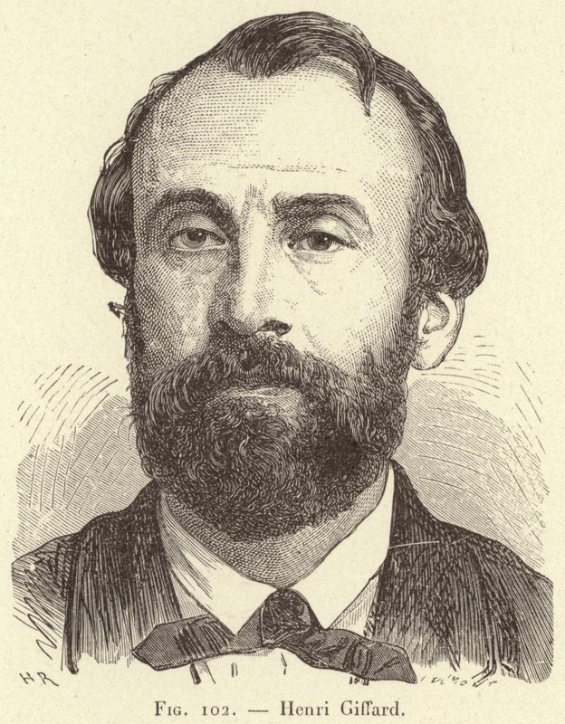 Henri Giffard（雕刻）。 作者 法语学校