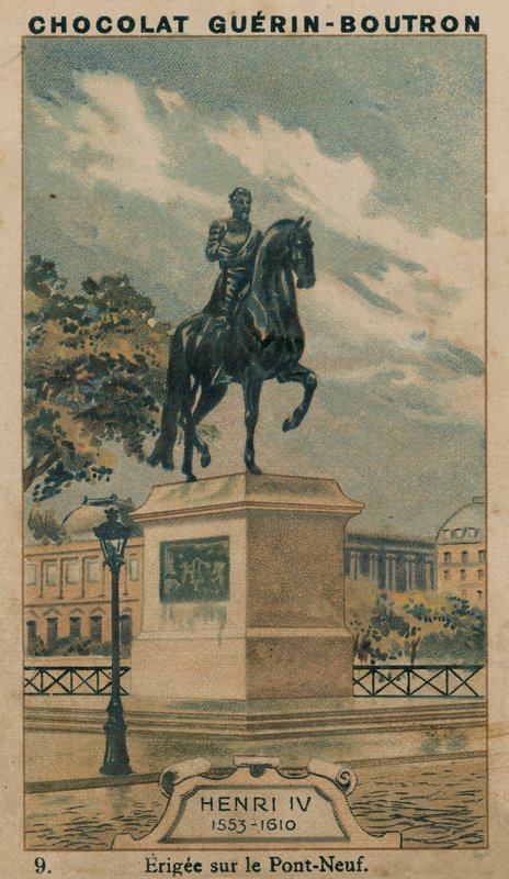 Henri IV，1553-1610，新桥上的Erigee 作者 法语学校