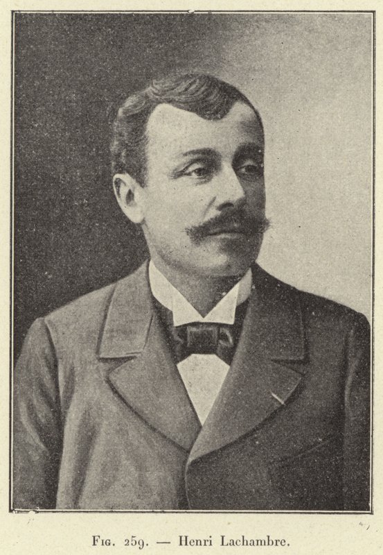 Henri Lachambre (engraving) 作者 法语学校