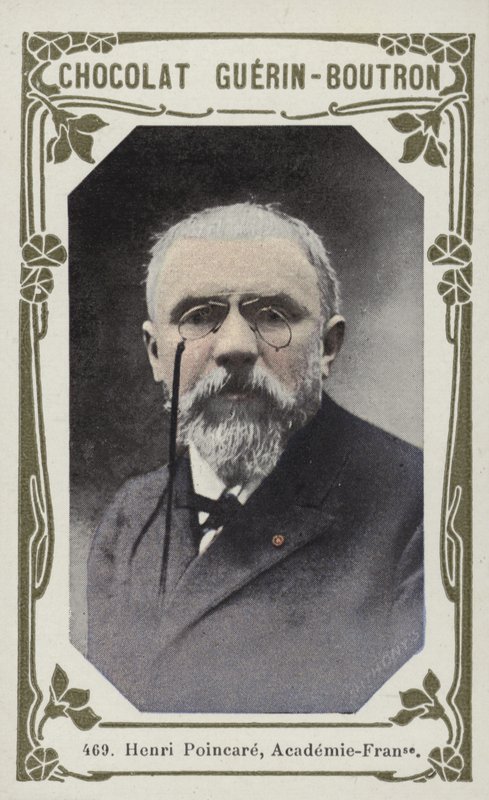 Henri Poincare，Academie-Francaise（彩色照片） 作者 法语学校