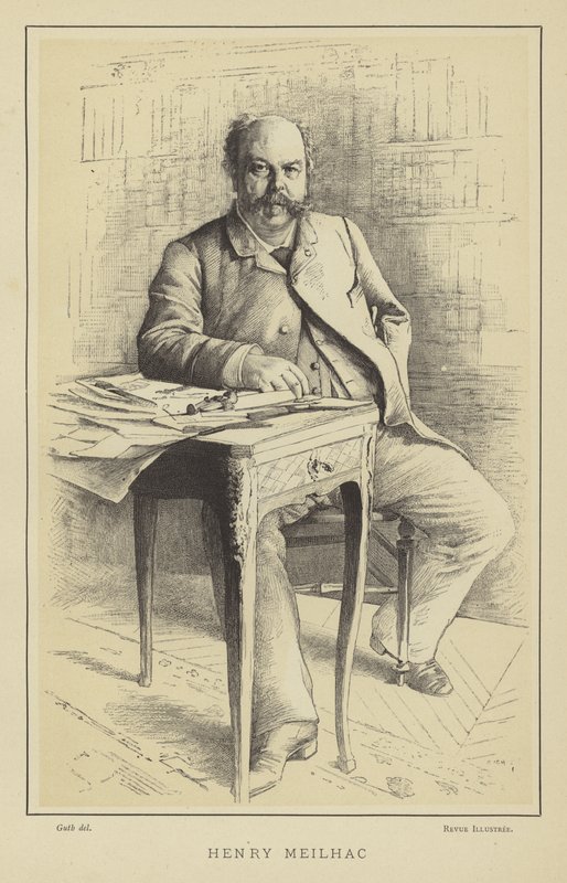 Henry Meilhac，法国剧作家和编剧 作者 法语学校