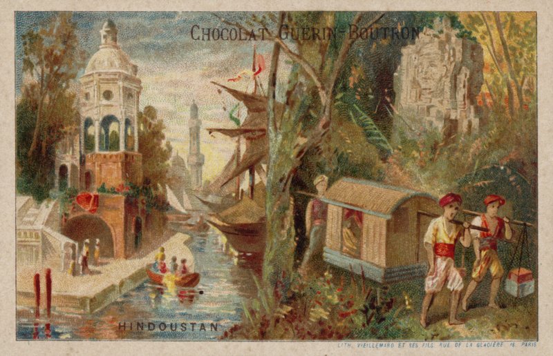 Hindustan (chromolitho) 作者 法语学校
