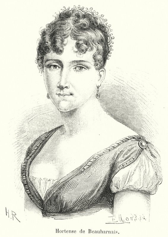 Hortense de Beauharnais (engraving) 作者 法语学校