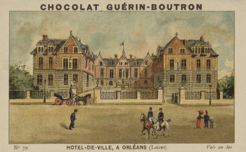 Hotel-de-Ville，奥尔良，卢瓦雷 作者 法语学校