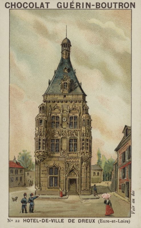 Hotel-de-Ville of Dreux，Eure-et-Loire 作者 法语学校