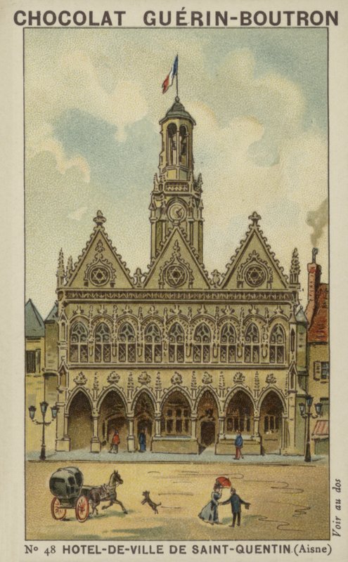 Hotel-de-Ville of Saint-Quentin，Aisne 作者 法语学校