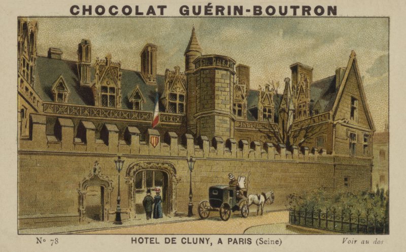 Hotel de Cluny，巴黎，塞纳河 作者 法语学校