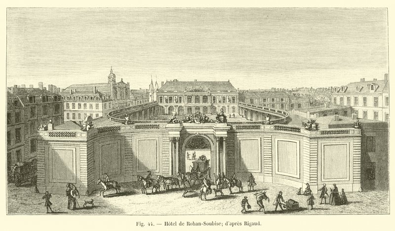 Hotel de Rohan-Soubise; dapres Rigaud 作者 法语学校