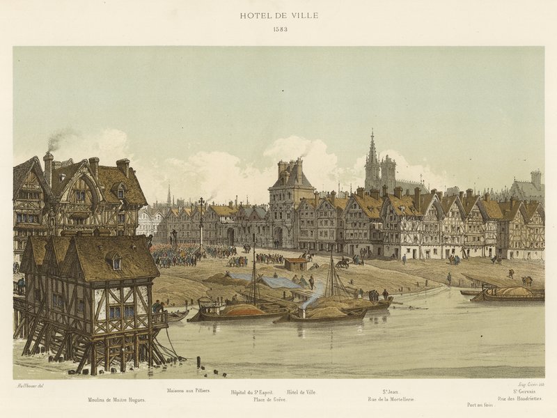 Hotel de Ville，1583 作者 法语学校