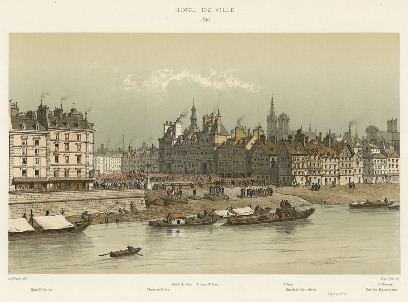 Hotel de Ville，1740 作者 法语学校