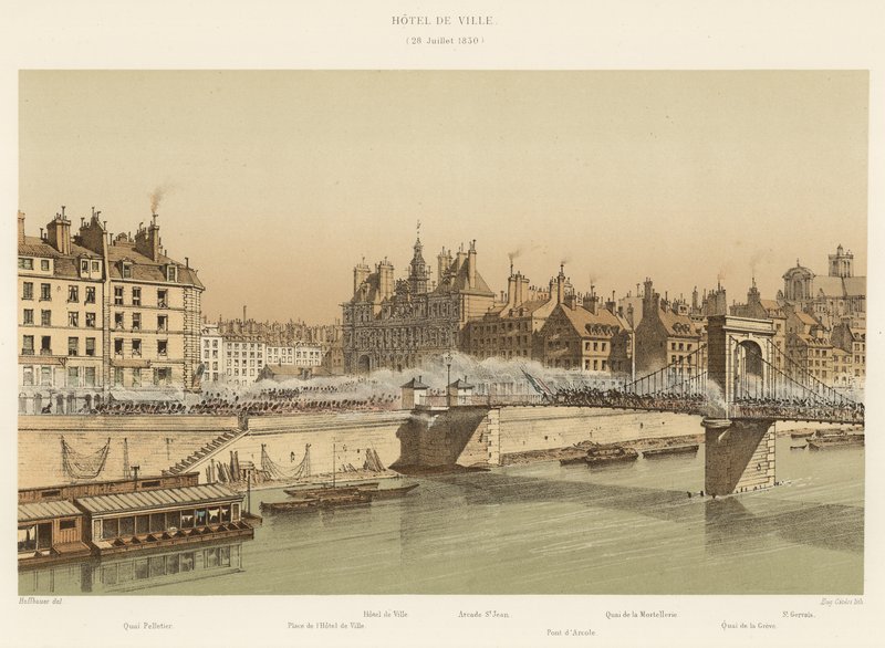 Hotel de Ville，1830年7月28日 作者 法语学校