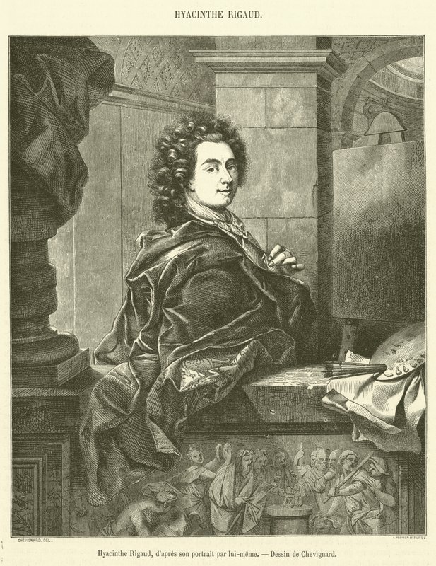 Hyacinthe Rigaud (雕刻) 作者 法语学校