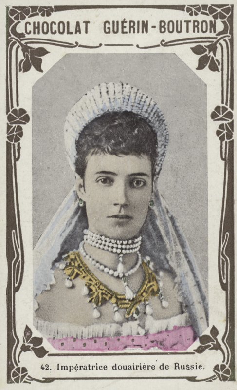 Imperatrice Dowager of Russia（彩色照片） 作者 法语学校