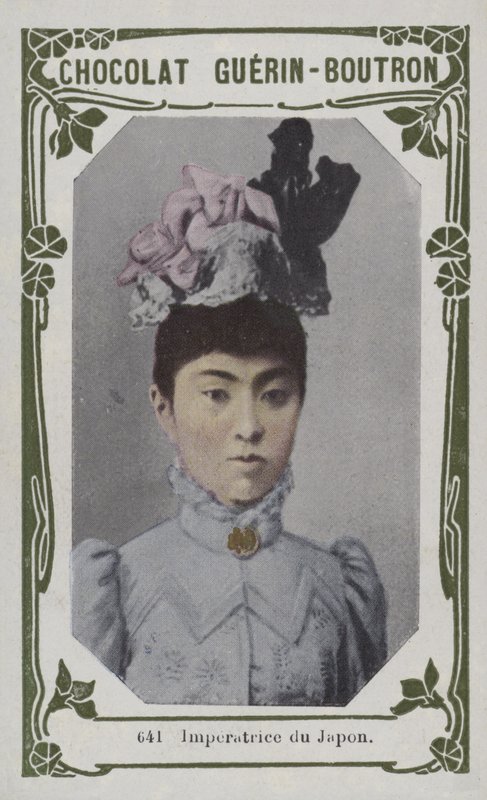 日本的Imperatrice（彩色照片） 作者 法语学校