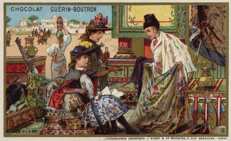 In Persia (chromolitho) 作者 法语学校