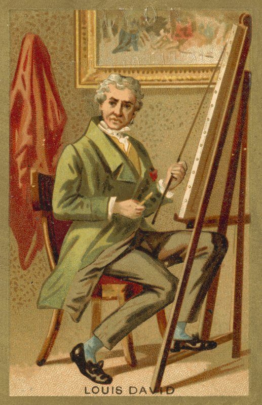 法国艺术家Jacques-Louis David 作者 法语学校