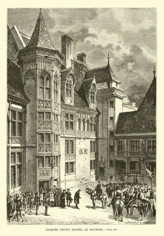 布尔日的Jacques Coeurs Hostel旅馆 作者 法语学校