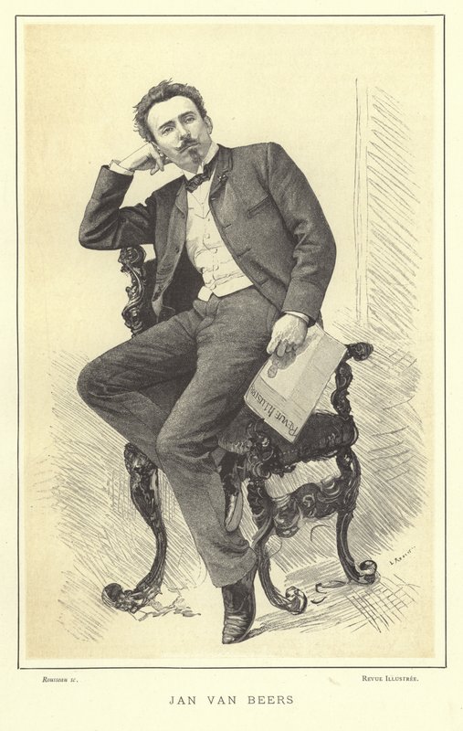 Jan van Beers，比利时艺术家 作者 法语学校