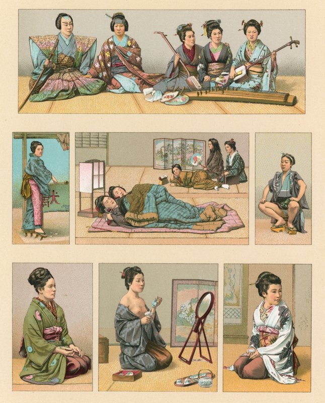 日本服装 作者 法语学校