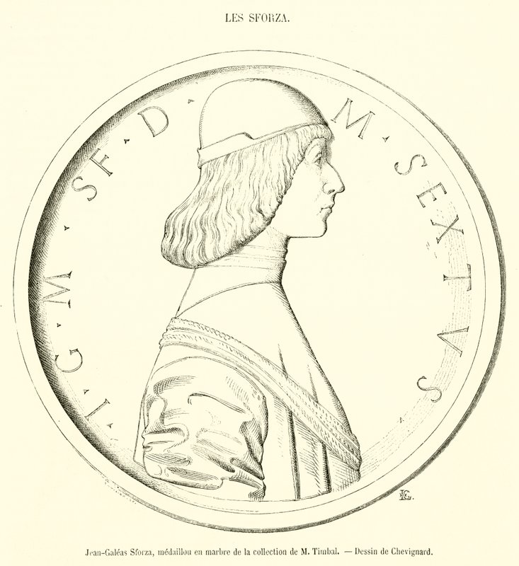 Jean-Galea Sforza，M Timbal 收藏的大理石奖章（雕刻） 作者 法语学校