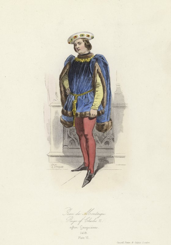 Jean de Montagu，法国大师，查理六世统治 作者 法语学校