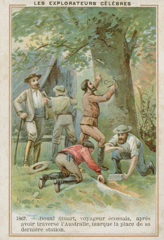 John McDouall Stuart，澳大利亚苏格兰探险家 作者 法语学校