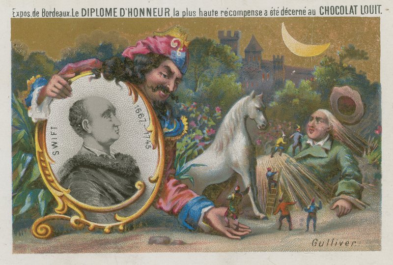Jonathan Swift（1667-1745）（chromolitho） 作者 法语学校