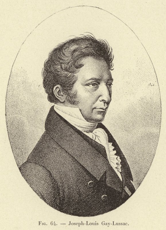 Joseph-Louis Gay-Lussac (雕刻) 作者 法语学校