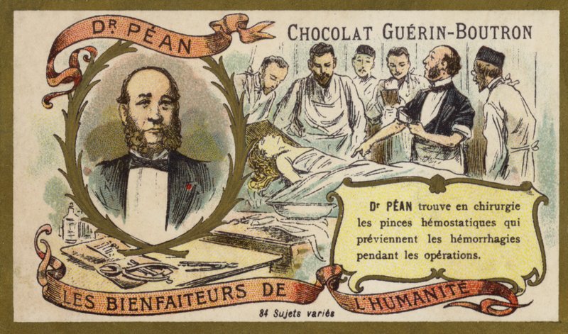 Jules Pean, French surgeon (chromolitho) 作者 法语学校