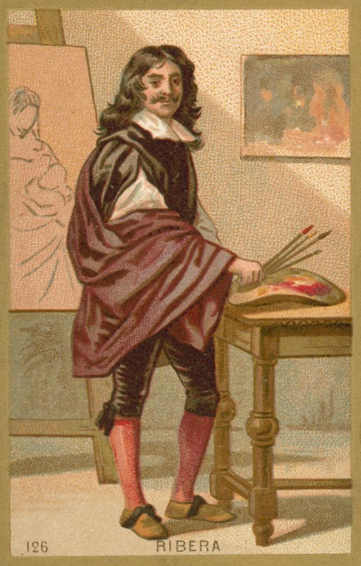 Jusepe de Ribera，西班牙艺术家 作者 法语学校