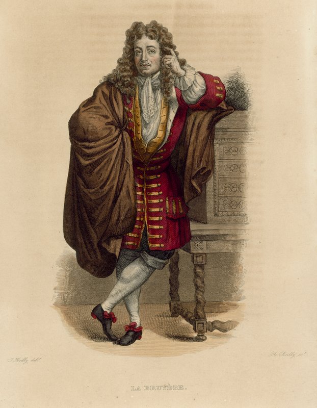 La Bruyere (coloured engraving) 作者 法语学校