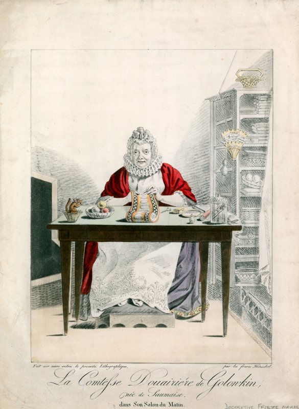 Golonkin的女仆Douairiere 作者 法语学校