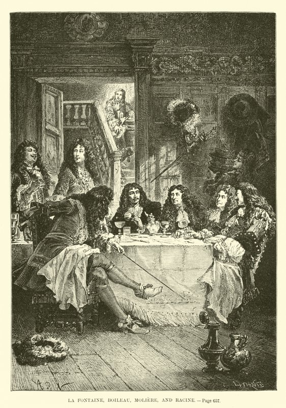 La Fontaine，Boileau，Moliere和Racine 作者 法语学校