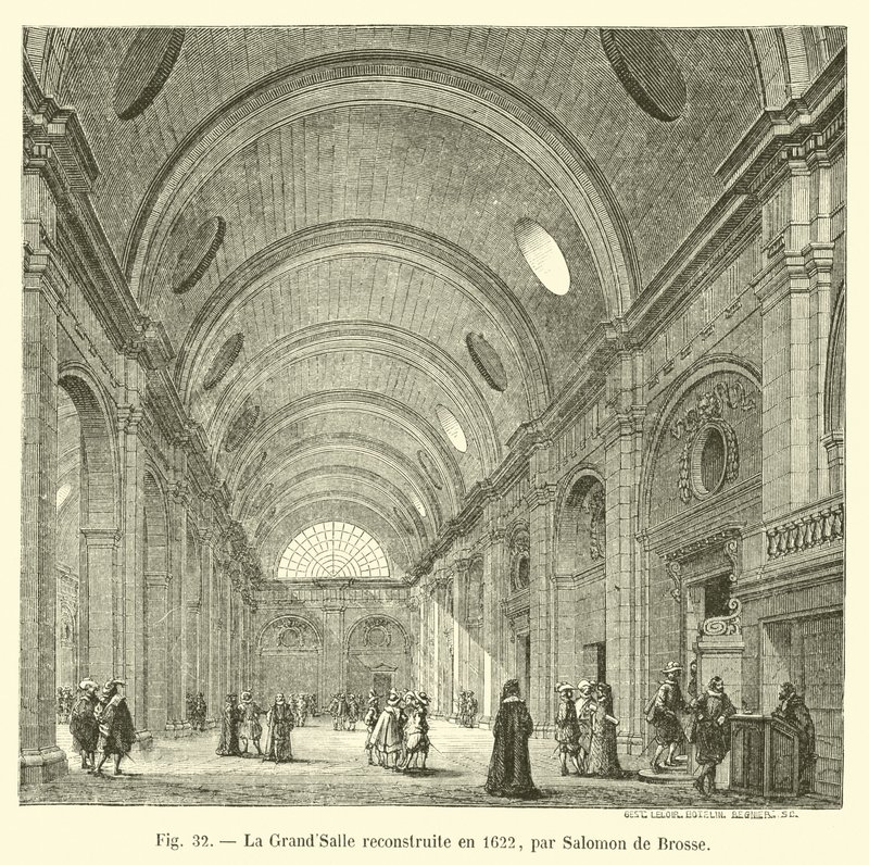 GrandSalle于1622年由Salomon de Brosse重建 作者 法语学校