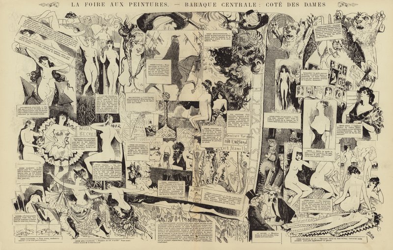 画展，中央军营，cote des dames（雕刻） 作者 法语学校