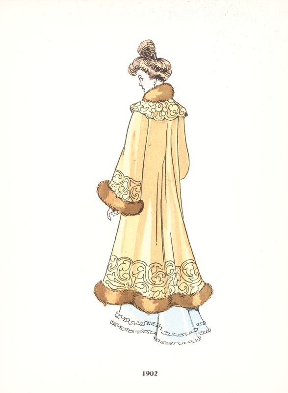 女士时装，1902年 作者 法语学校