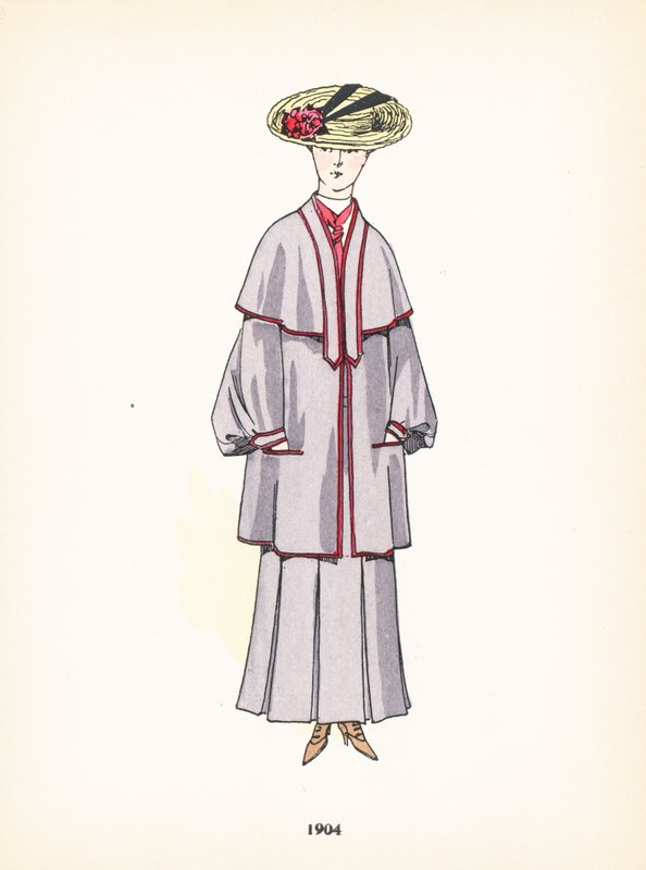 女士时装，1904年 作者 法语学校