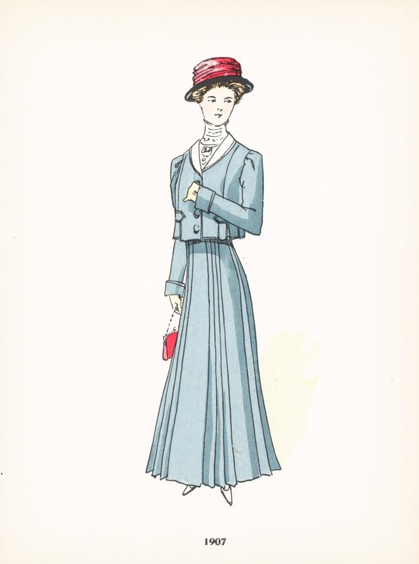 女士时装，1907年 作者 法语学校