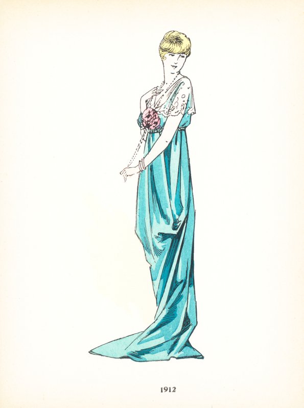 女士时装，1912年 作者 法语学校