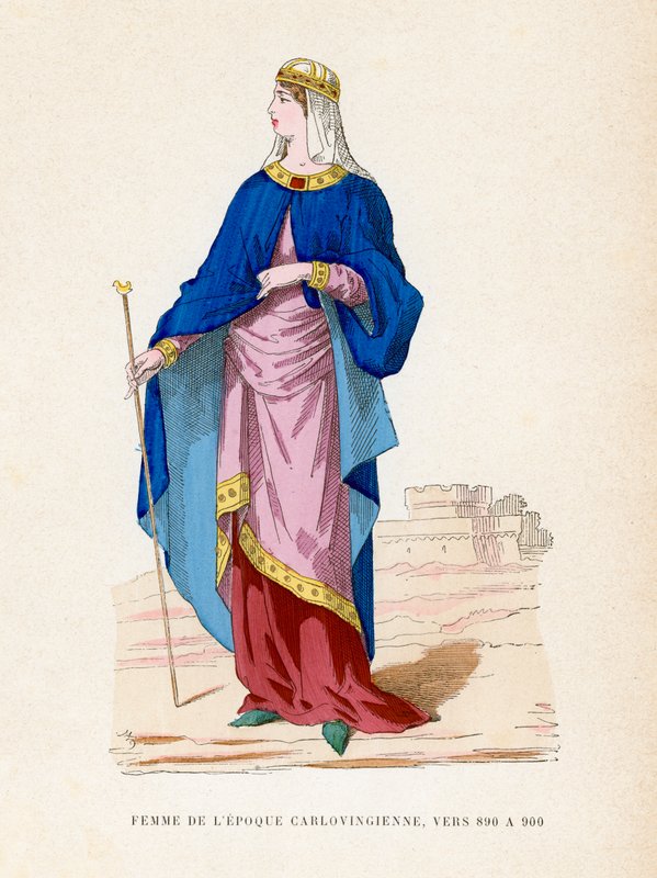 女士，890-900 作者 法语学校
