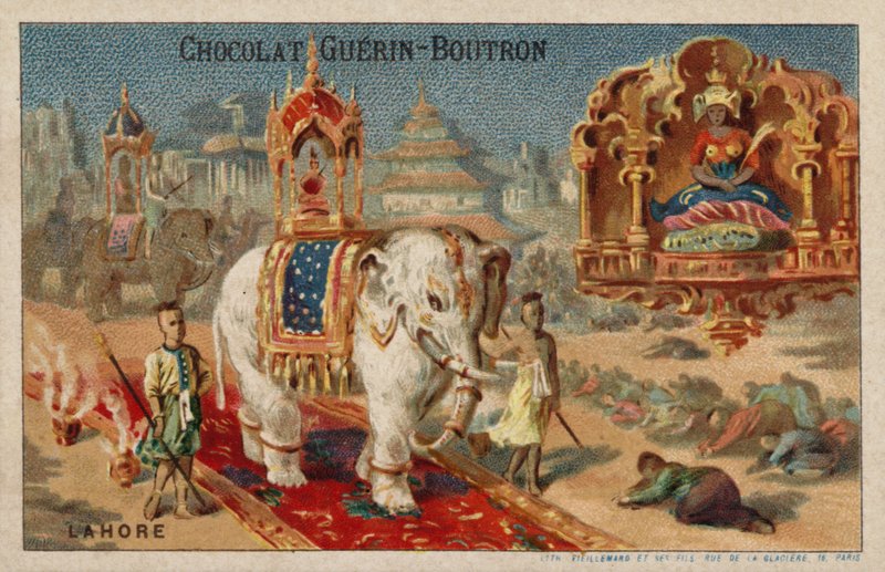 Lahore (chromolitho) 作者 法语学校