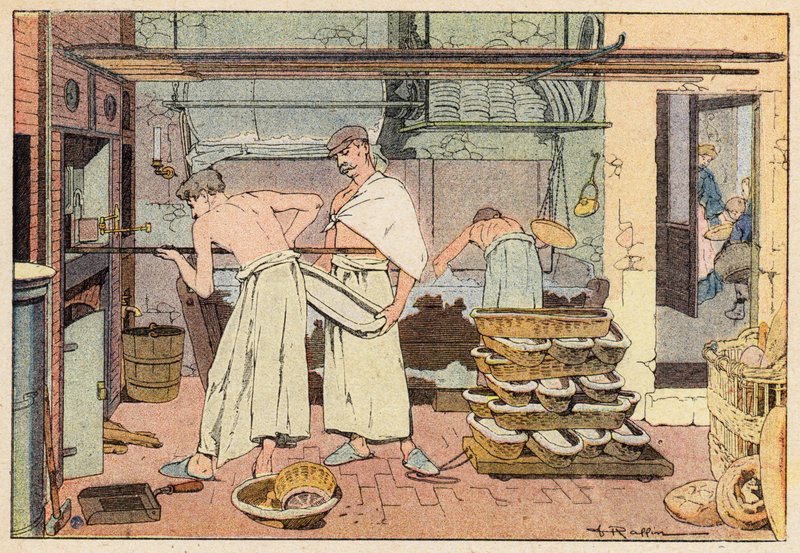 Le Boulanger, The Baker（有色人种成员） 作者 法语学校