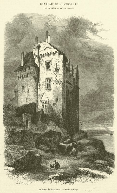 Le Chateau de Montsoreau (雕刻) 作者 法语学校